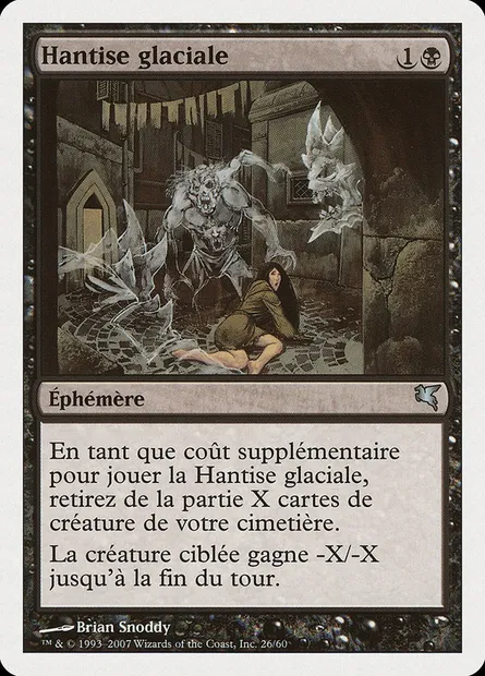 Chill Haunting, Magic card PSAL E26 — Salvat 2005 set