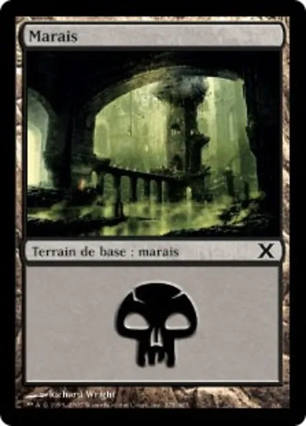 Marais, carte Magic 10E 375 — extension Dixième édition