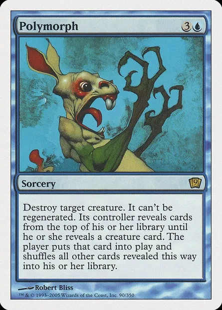 Polymorph, Magic card 9ED 90 — Ninth Edition set
