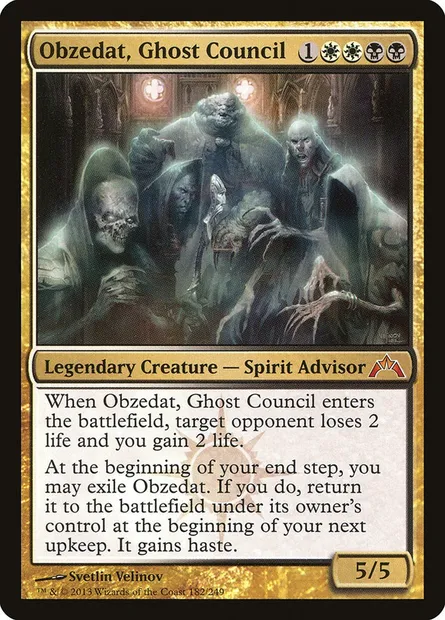 Obzedat, Ghost Council, Magic card GTC 182 — Gatecrash set