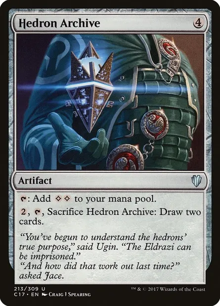 Hedron Archive, Magic card C17 213 — Commander 2017 set