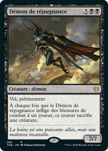 Démon de répugnance, carte Magic THB 292 — extension Theros Beyond Death
