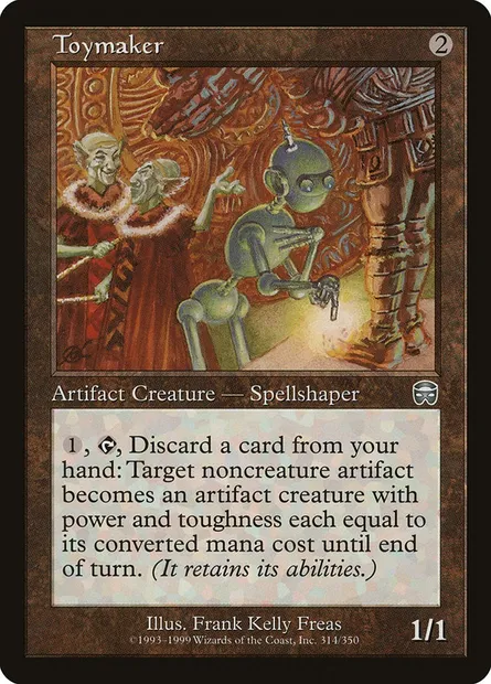 Toymaker, Magic card MMQ 314 — Mercadian Masques set