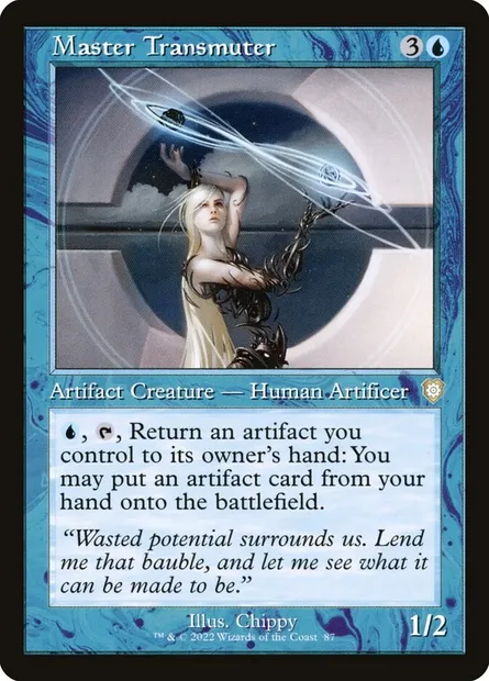 Master Transmuter, Magic card BRC 87 — The Brothers' War Commander set