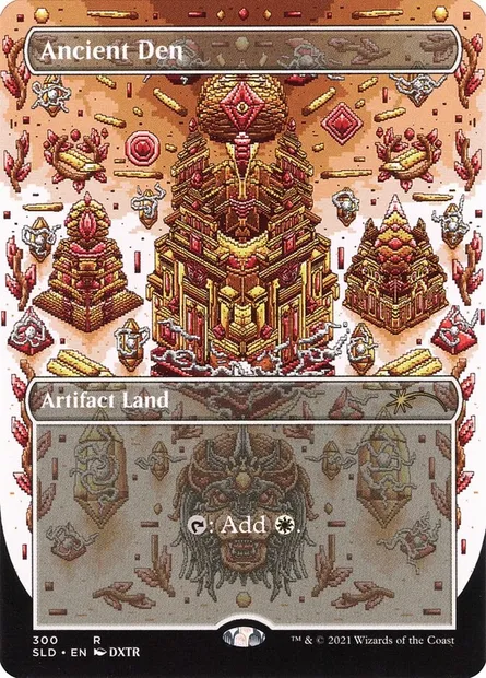 Ancient Den, Magic card SLD 300 — Secret Lair Drop set