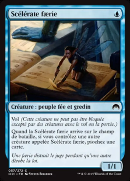 Scélérate faerie, carte Magic ORI 57 — extension Magic Origines
