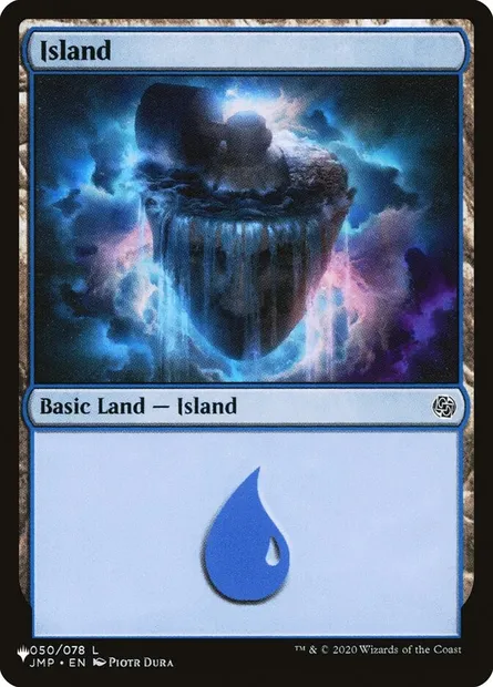 Île, carte Magic PLST JMP-50 — extension The List