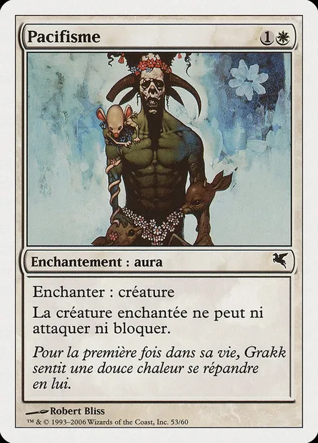 Pacifisme, carte Magic PSAL G53 — extension Salvat 2005