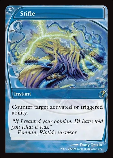 Asphyxie, carte Magic MB2 173 — extension Mystery Booster 2