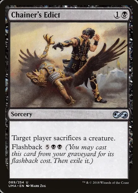 Chainer's Edict, Magic card UMA 89 — Ultimate Masters set