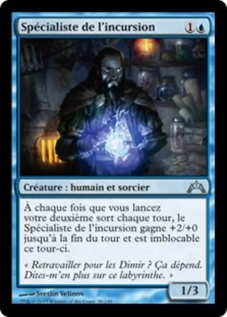 Spécialiste de l'incursion, carte Magic GTC 38 — extension Insurrection