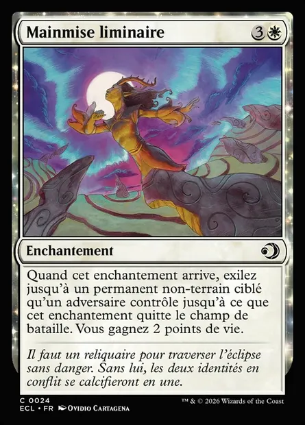 Mainmise liminaire, carte Magic ECL 24 — extension Lorwyn Eclipsed