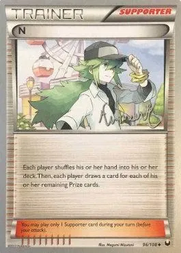 N, Pokémon card WCD14 096-5 — World Championship Decks 2014 set