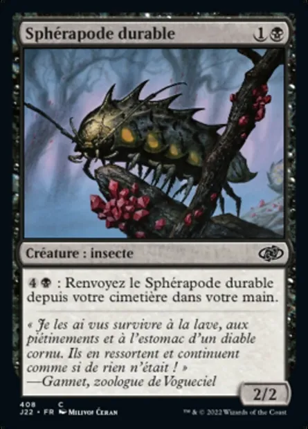 Sphérapode durable, carte Magic J22 408 — extension Jumpstart 2022