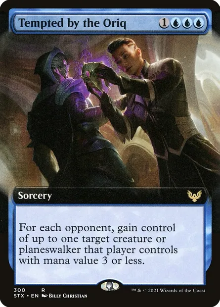 Tempted by the Oriq, Magic card STX 300 — Strixhaven: School of Mages set