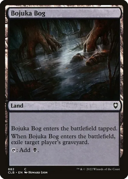 Bojuka Bog, Magic card CLB 882 — Commander Legends: Battle for Baldur's Gate set