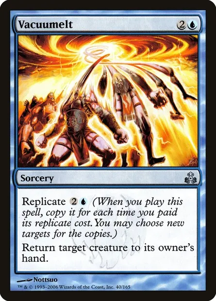 Vacuumelt, Magic card GPT 40 — Guildpact set