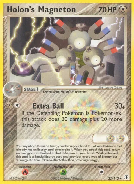 Holon's Magneton, Pokémon card DS 22 — Delta Species set