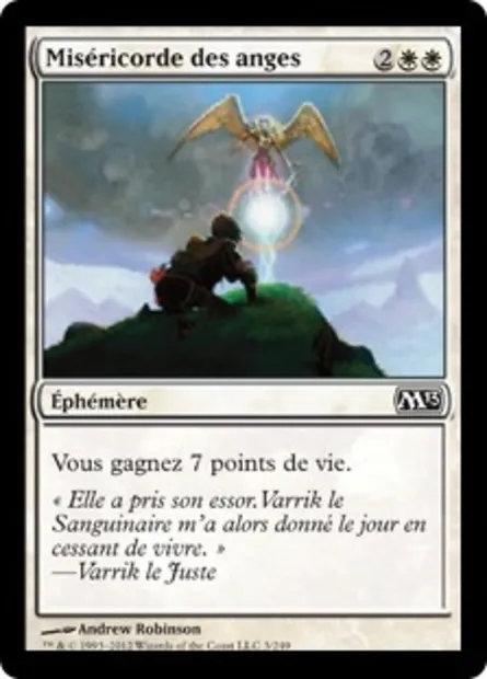 Miséricorde des anges, carte Magic M13 3 — extension Magic 2013