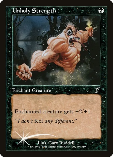 Force impie, carte Magic 7ED 168★ — extension Septième Edition