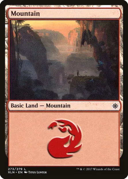 Mountain, Magic card XLN 273 — Ixalan set