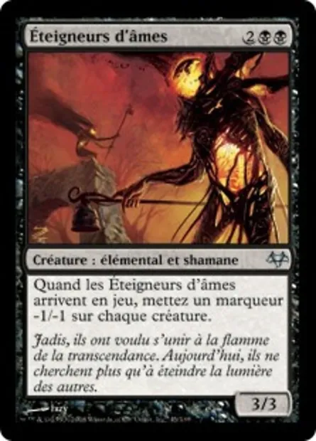 Éteigneurs d'âmes, carte Magic EVE 45 — extension Coucheciel