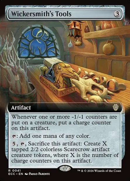 Wickersmith's Tools, Magic card ECC 41 — Lorwyn Eclipsed Commander set