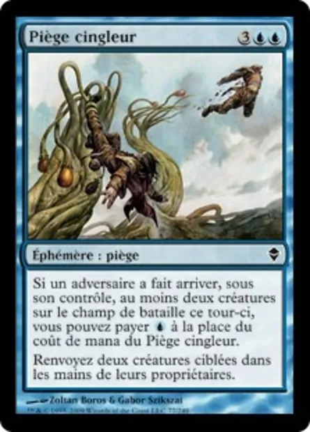 Piège cingleur, carte Magic ZEN 77 — extension Zendikar