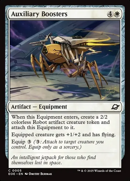 Auxiliary Boosters, Magic card EOE 5 — Edge of Eternities set