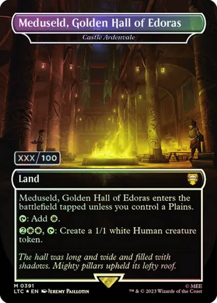 Castle Ardenvale, Magic card LTC 391z — Tales of Middle-earth Commander set