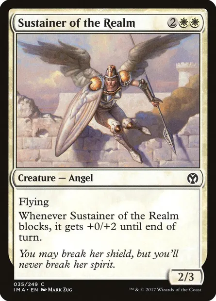 Pilier du royaume, carte Magic IMA 35 — extension Iconic Masters