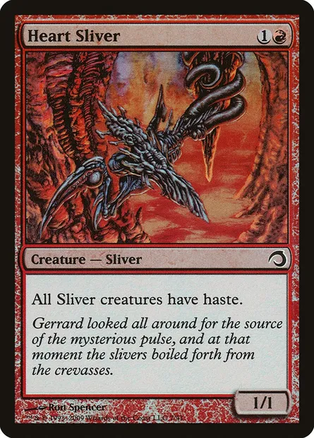 Heart Sliver, Magic card H09 7 — Premium Deck Series: Slivers set