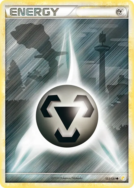 Metal Energy, Pokémon card HS 122 — HeartGold SoulSilver set