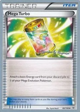 Mega Turbo, Pokémon card WCD15 086 — World Championship Decks 2015 set