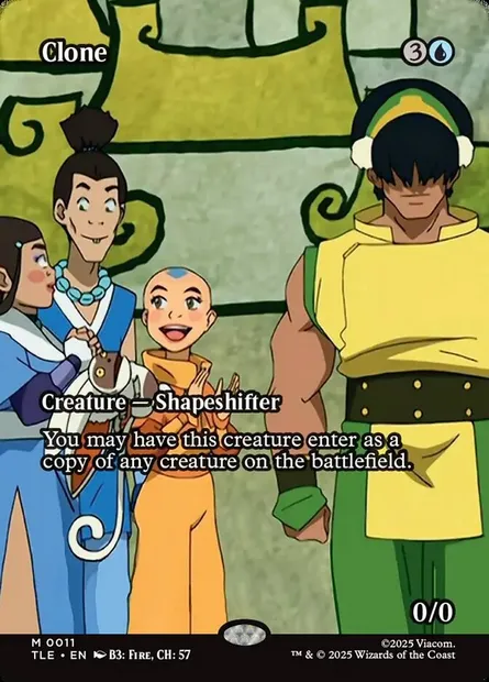 Clone, Magic card TLE 11 — Avatar: The Last Airbender Eternal set