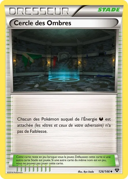 Cercle des Ombres, carte Pokémon XY 126 — extension XY