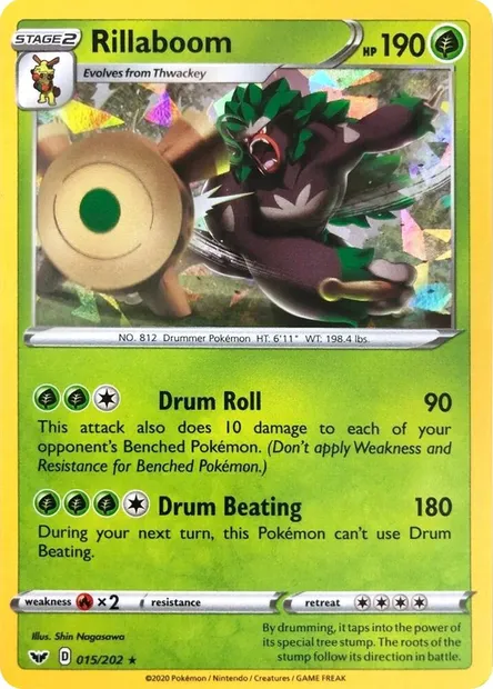 Gorythmic, carte Pokémon TDX 015-7 — extension Theme Deck & Blisters Exclusives
