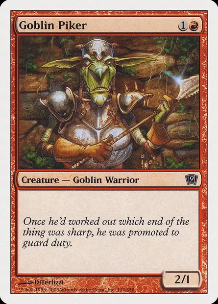 Goblin Piker, Magic card 9ED 194 — Ninth Edition set