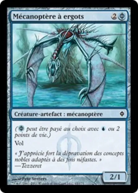 Mécanoptère à ergots, carte Magic NPH 45 — extension La Nouvelle Phyrexia