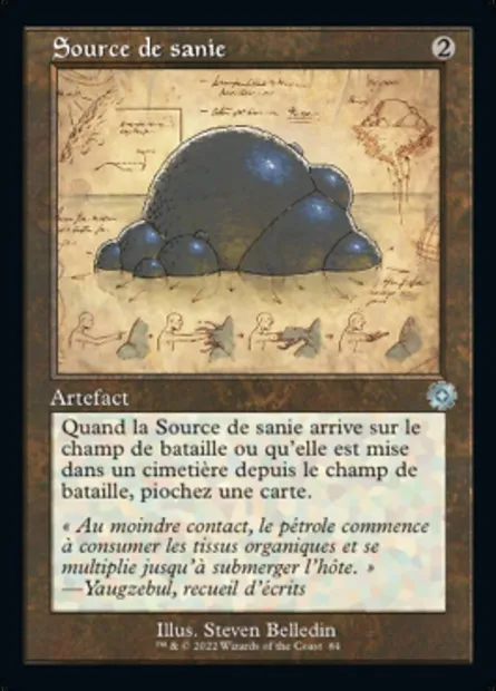 Source de sanie, carte Magic BRR 84 — extension The Brothers' War Retro Artifacts