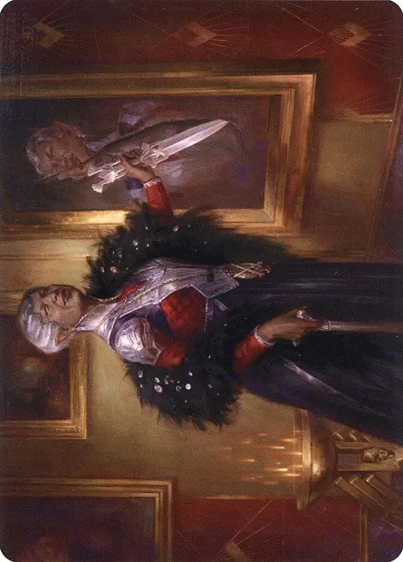 Evelyn, the Covetous // Evelyn, the Covetous, carte Magic ASNC 24 — extension New Capenna Art Series