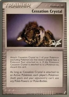 Cessation Crystal, Pokémon card WCD08 074-2 — World Championship Decks 2008 set