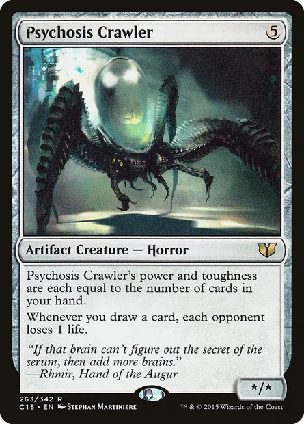 Psychosis Crawler, Magic card C15 263 — Commander 2015 set
