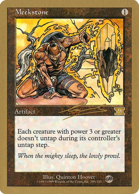 Meekstone, Magic card WC00 nl299sb — World Championship Decks 2000 set