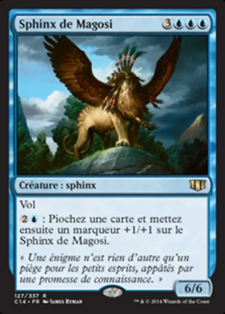Sphinx de Magosi, carte Magic C14 127 — extension Commander 2014