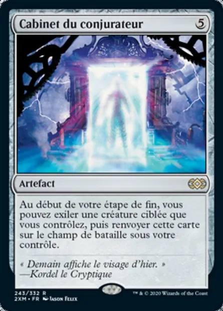 Cabinet du conjurateur, carte Magic 2XM 243 — extension Double Masters