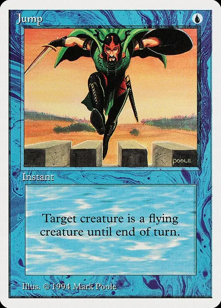 Saut, carte Magic SUM 62 — extension Summer Magic / Edgar