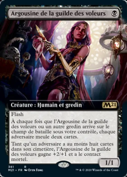 Argousine de la guilde des voleurs, carte Magic M21 361 — extension Core Set 2021
