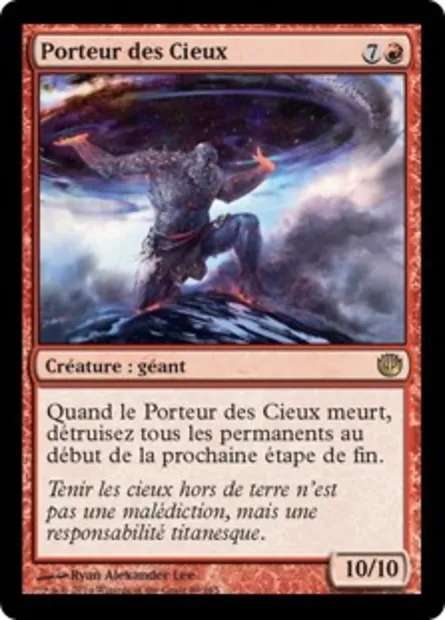 Porteur des Cieux, carte Magic JOU 89 — extension Incursion dans Nyx