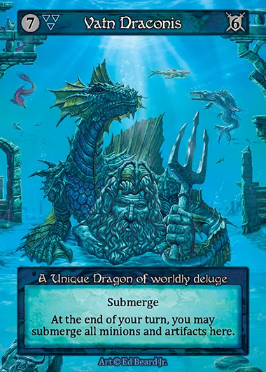 Vatn Draconis, carte Sorcery DRG 008 — extension Dragonlord